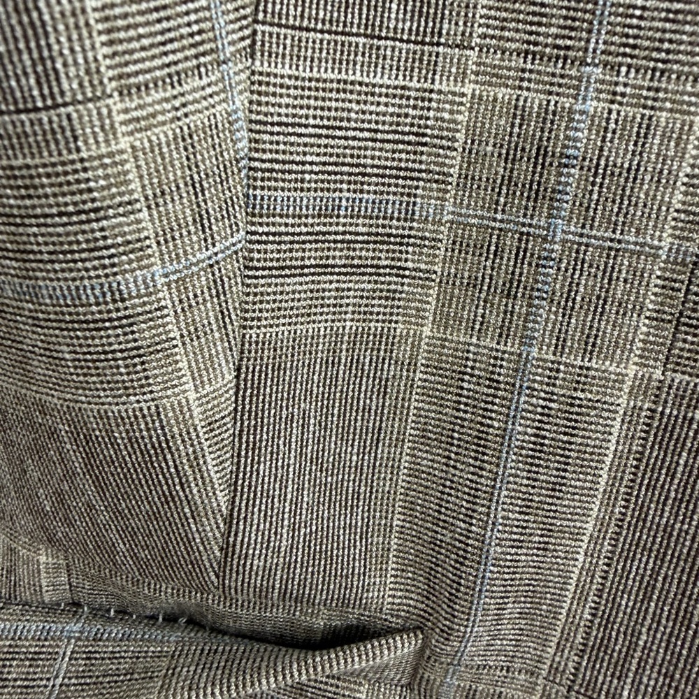NWT Express Asymmetrical Plaid Four Button Blazer Vest size M - Picture 7 of 8